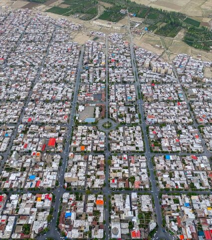 عکس | تصاویری جالب از اولین شهر شطرنجی ایران