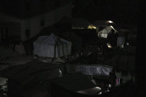 تبدیل دانشگاه بمباران شده غزه به پناهگاهی برای آوارگان فلسطینی