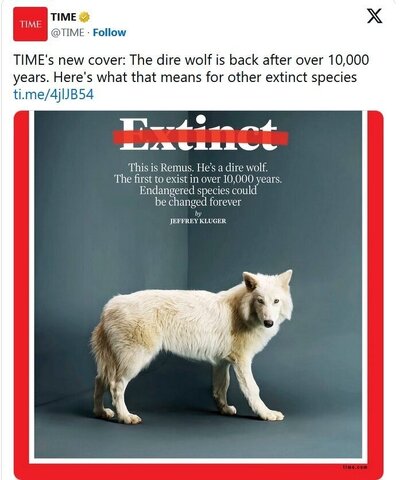 عکس | حیوان خانگی عجیب ایلان ماسک/ از گرگهای بازی تاج و تخت تا ماموت مینیاتوری!