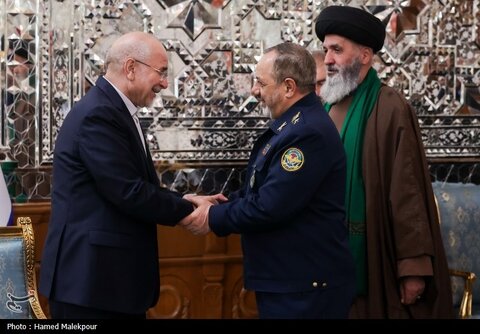 عکس منتخب هفته | از سفر عارف به مشهد تا تجمع علیه جنایات رژیم صهیونیستی در تهران