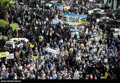 عکس منتخب هفته | از سفر عارف به مشهد تا تجمع علیه جنایات رژیم صهیونیستی در تهران