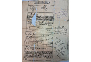 معرفی قباله ازدواج اهدایی ۱۰۹ساله موجود در اداره اسناد آستان قدس رضوی