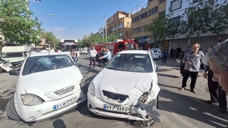 مصدومیت ۳ دانش آموز مشهدی در حادثه تصادف