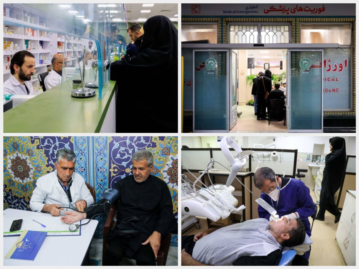 همکاری ۲ هزار و ۱۸۰ خادمیار با مؤسسه درمانی آستان قدس رضوی