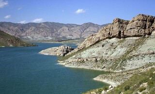 کاهش حجم ذخیره آب سد تبارک قوچان