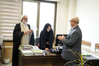 بازدید رئیس دیوان عالی کشور از محاکم تجدیدنظر استان همدان
