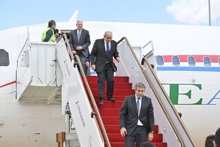 نخست وزیر لبنان وارد دمشق شد