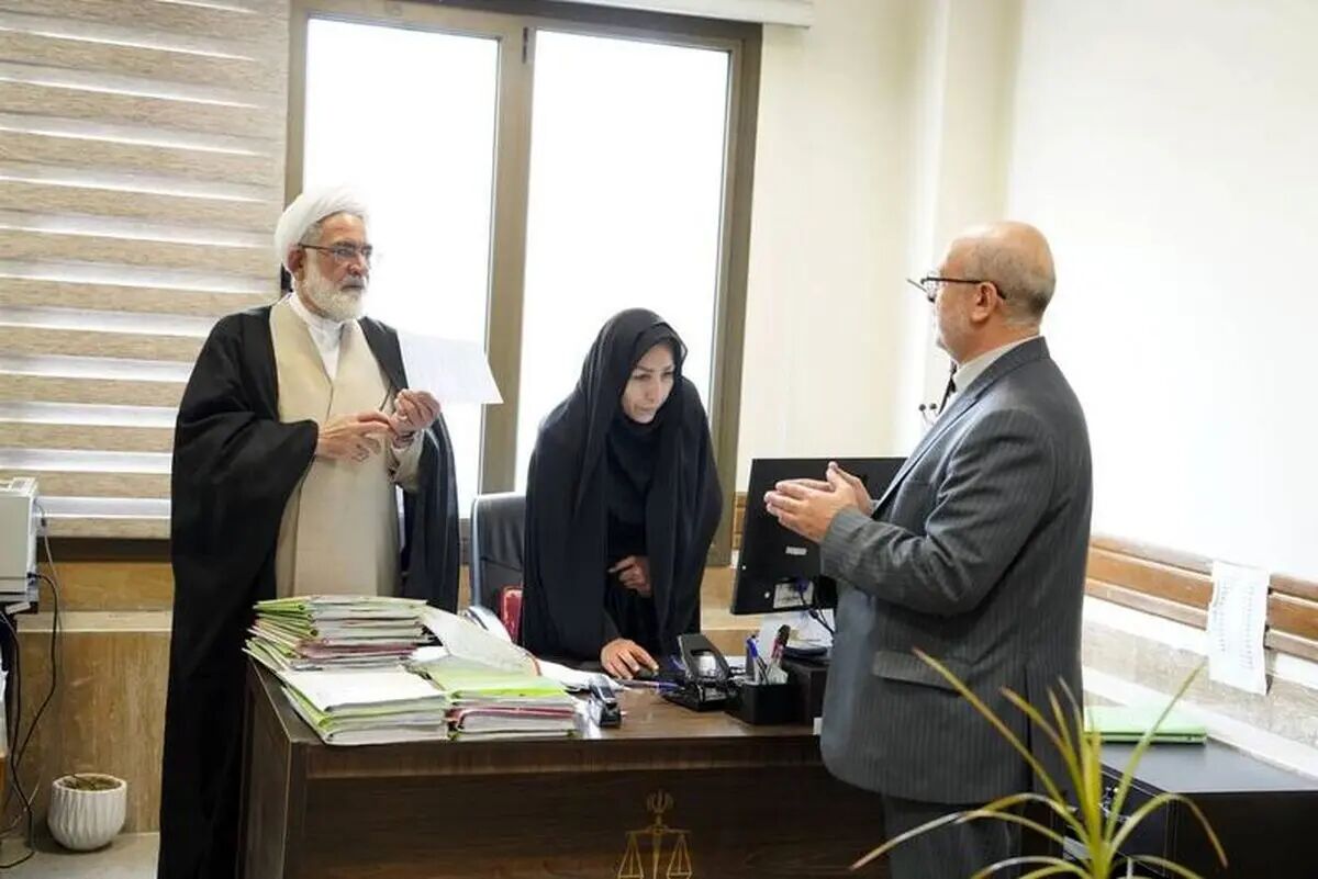 بازدید رئیس دیوان عالی کشور از محاکم تجدیدنظر استان همدان