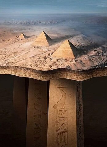 عکس | واقعیت اهرام مصر چیست؟