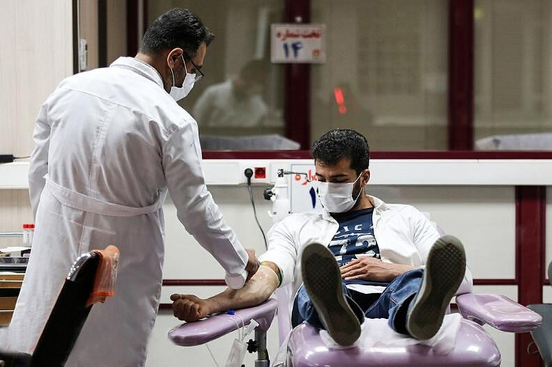 ۹۵ درصد اهداکنندگان خون مرد هستند