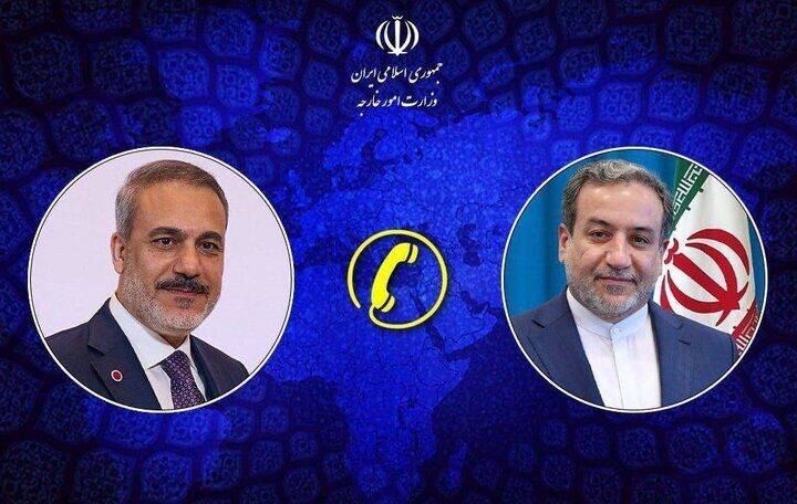 گفتگوی تلفنی وزرای خارجه جمهوری اسلامی ایران و ترکیه