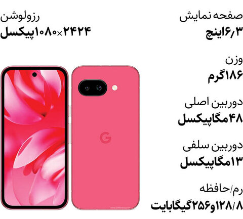 عکس | جدیدترین گوشی گوگل به بازار آمد