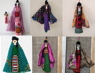 نشان لاک پشت پرنده در دستان «دوتوک»/ عروسک بلوچی که از خاطرات مادربزرگها خلق شد