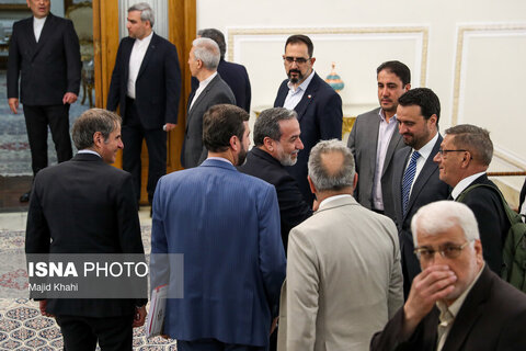 دیدار مدیر کل آژانس بین‌المللی انرژی اتمی با وزیر امور خارجه