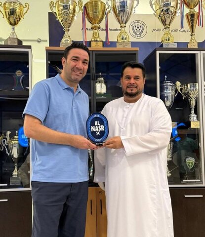 عکس | اولین تصویر از جواد نکونام در امارات