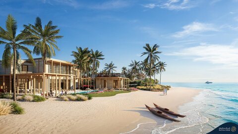 عکس | راه اندازی اولین جزیره مسکونی عربستان سعودی