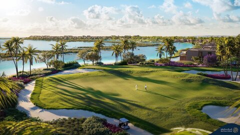 عکس | راه اندازی اولین جزیره مسکونی عربستان سعودی