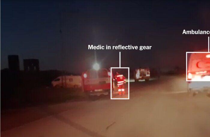 کالبدشکافی جنایت بلدوزرها؛ روایت نیویورک‌تایمز از بررسی علمی پیکر ۱۴ امدادگر فلسطینی که قتل عام و در گور دسته جمعی دفن شدند