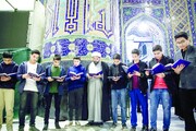 گزارشی از پایگاه‌ فرهنگی پسران نوجوان و جوان در حرم مطهر رضوی/ محفلی برای شکوفایی زیر سایه امام رضا(ع)