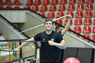 مهدی مهدوی در شهداب ماندنی شد