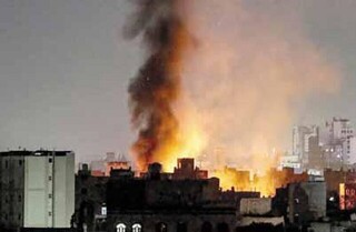 حملات هوایی آمریکا به ۳ منطقه در یمن