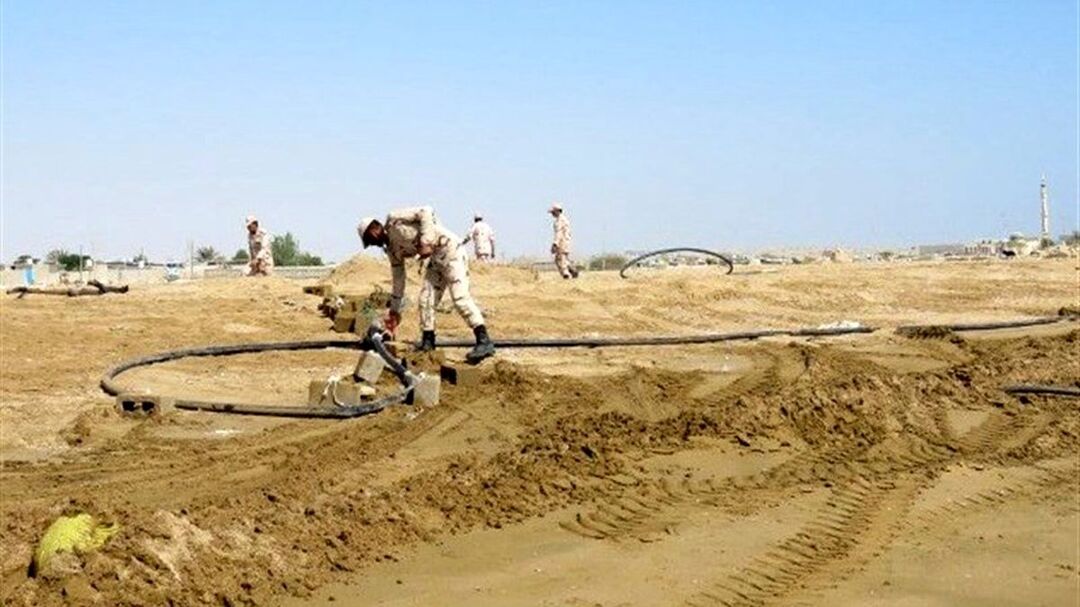 کشف ۳ هزار متر خط لوله انتقال سوخت در قشم