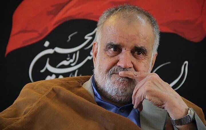 حاج اکبر بازوبند پیرغلام اهل بیت دار فانی را وداع گفت