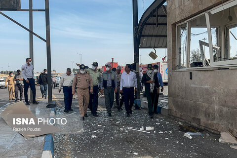 انفجار در «اسکله شهید رجایی»