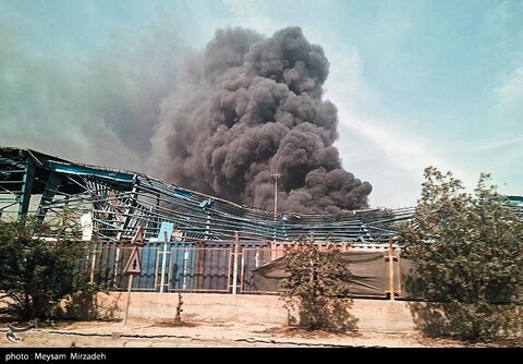انفجار در «اسکله شهید رجایی»