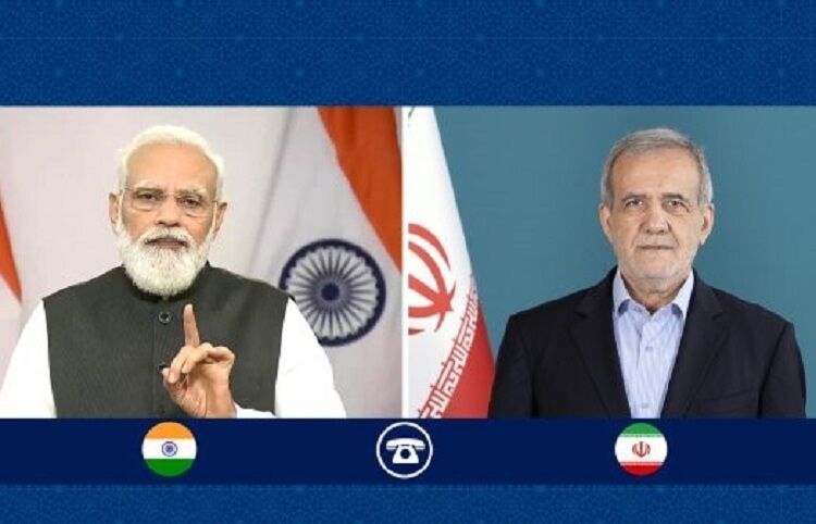 پزشکیان در مکالمه تلفنی با نخست وزیر هند: باید با همبستگی منطقه‌ای ریشه‌های تروریسم را بخشکانیم