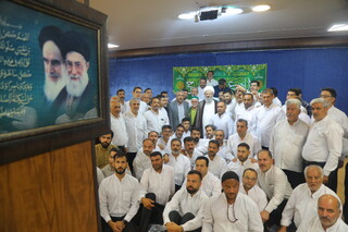 تجلیل حضرت آیت الله فقیهی از خدمات آستان قدس رضوی و تأکید بر خدمت‌رسانی بیشتر به زائران