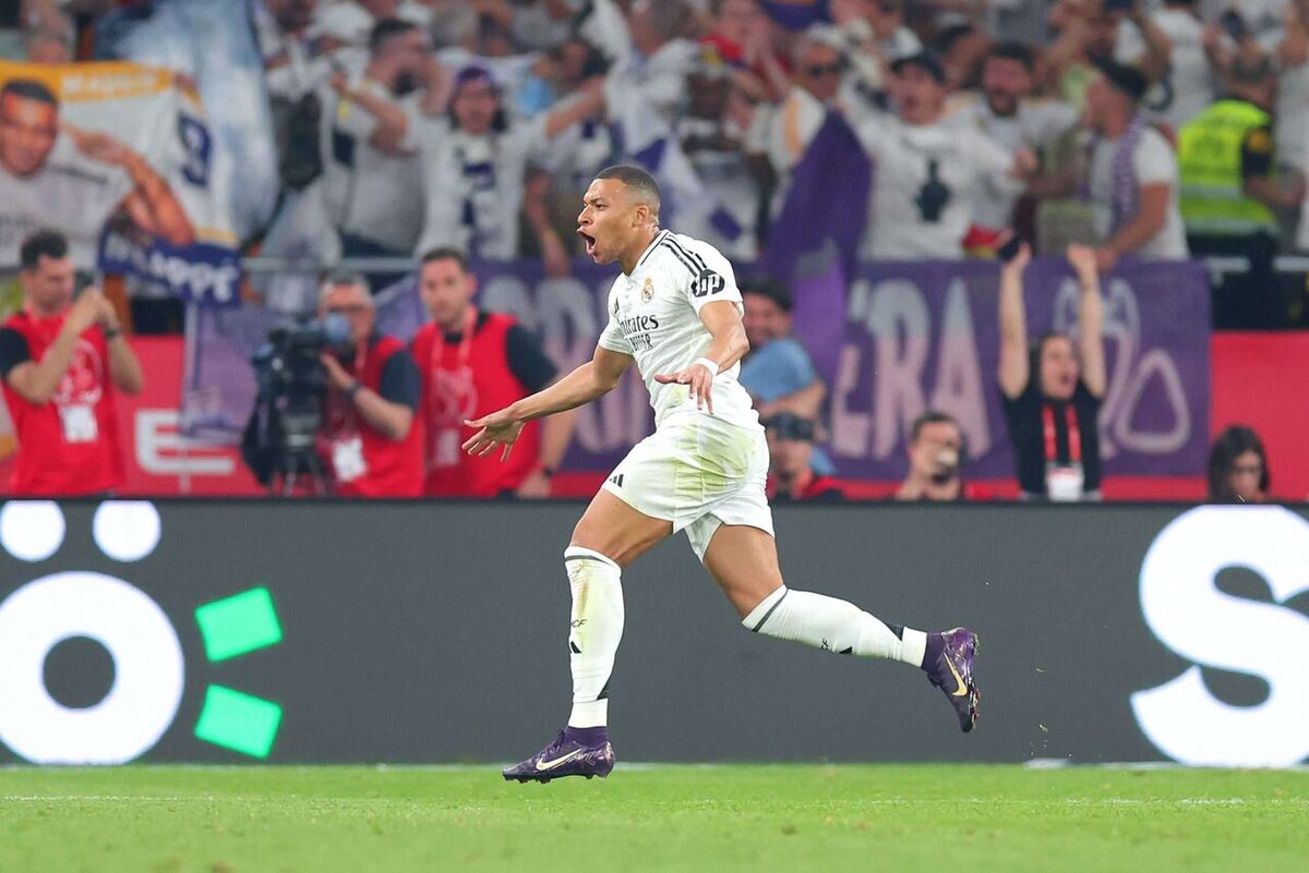 در اولین فصل حضور در رئال ثبت شد؛ امباپه بالاتر از رونالدو