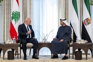 تأکید امارات و لبنان بر تقویت صلح و ثبات در منطقه