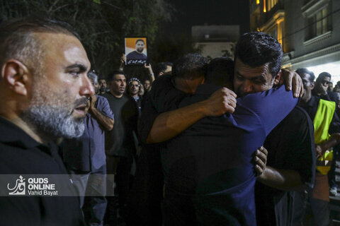 مراسم عزاداری کشته شدگان حادثه انفجار در بندر شهید رجایی