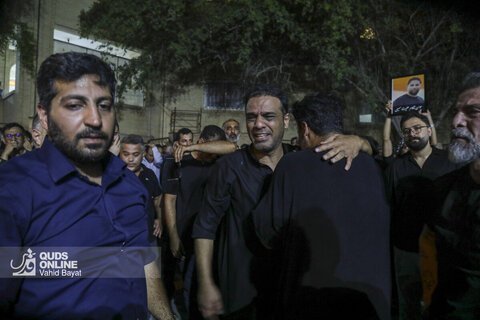 مراسم عزاداری کشته شدگان حادثه انفجار در بندر شهید رجایی