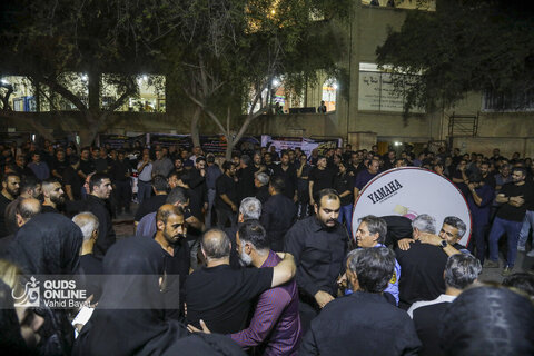 مراسم عزاداری کشته شدگان حادثه انفجار در بندر شهید رجایی