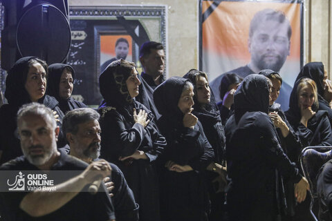 مراسم عزاداری کشته شدگان حادثه انفجار در بندر شهید رجایی