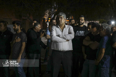 مراسم عزاداری کشته شدگان حادثه انفجار در بندر شهید رجایی