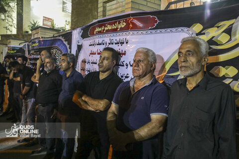 مراسم عزاداری کشته شدگان حادثه انفجار در بندر شهید رجایی
