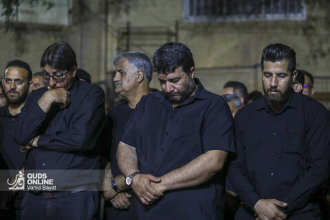 مراسم عزاداری کشته شدگان حادثه انفجار در بندر شهید رجایی