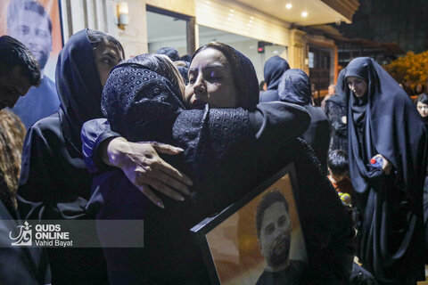 مراسم عزاداری کشته شدگان حادثه انفجار در بندر شهید رجایی