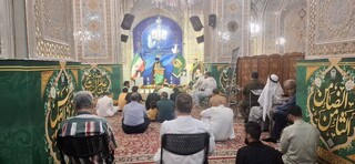 برگزاری جشن میلاد اخت‌الرضا(س) با حضور زائران عرب زبان در حرم رضوی