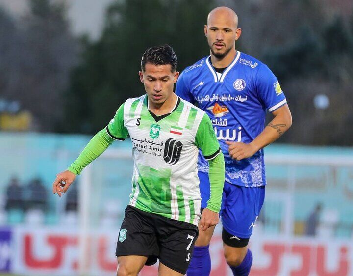 تساوی بدون گل استقلال خوزستان و خیبر در گرمای شدید اهواز