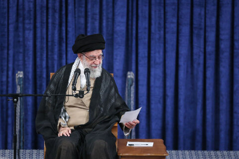 دیدار مسئولان و کارگزاران حج با رهبر انقلاب اسلامی