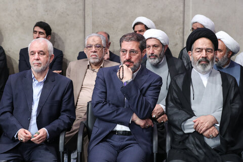 دیدار مسئولان و کارگزاران حج با رهبر انقلاب اسلامی