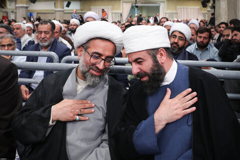 دیدار مسئولان و کارگزاران حج با رهبر انقلاب اسلامی