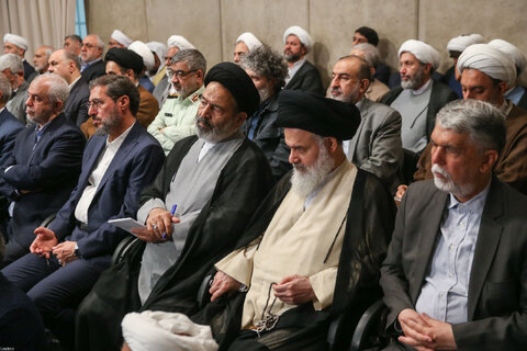 دیدار مسئولان و کارگزاران حج با رهبر انقلاب اسلامی