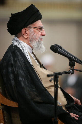 دیدار مسئولان و کارگزاران حج با رهبر انقلاب اسلامی