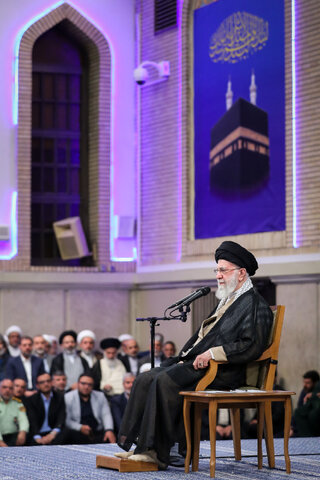 دیدار مسئولان و کارگزاران حج با رهبر انقلاب اسلامی