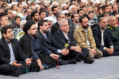 دیدار مسئولان و کارگزاران حج با رهبر انقلاب اسلامی